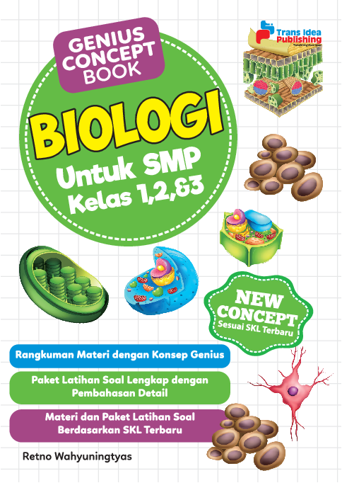 Genius Concept Book: Biologi untuk SMP Kelas 1, 2, & 3