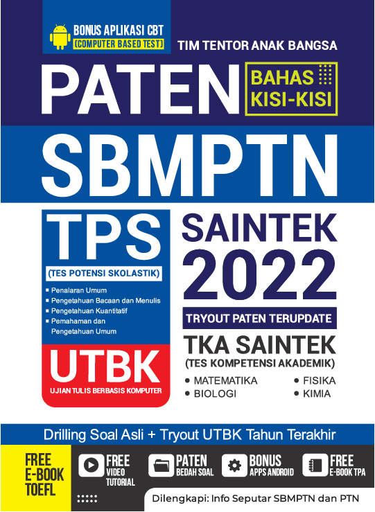 Paten Bahas Kisi-Kisi SBMPTN TPS UTBK Saintek 2022