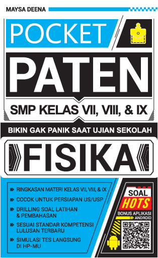 Pocket Paten Fisika untuk SMP Kelas VII, VIII, & IX