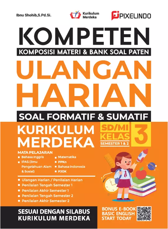 Kompeten Ulangan Harian Kurikulum Merdeka Kelas 3 SD/MI