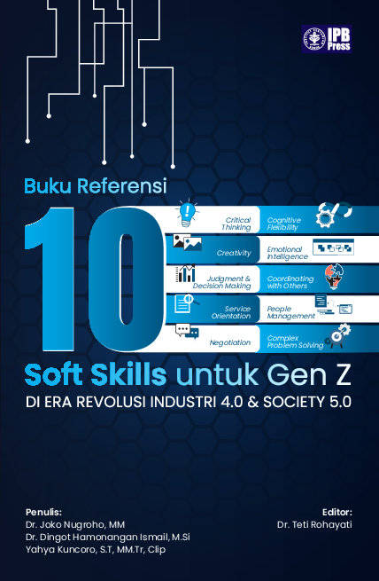 Buku Referensi 10 Soft skills untuk Gen Z di Era Revolusi Industri 4.0 & Society 5.0