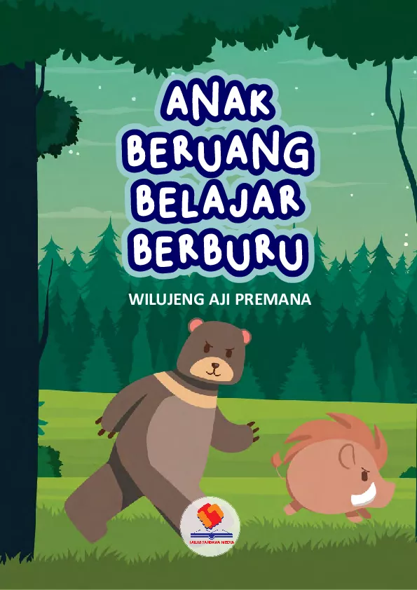 Anak Beruang Belajar Berburu