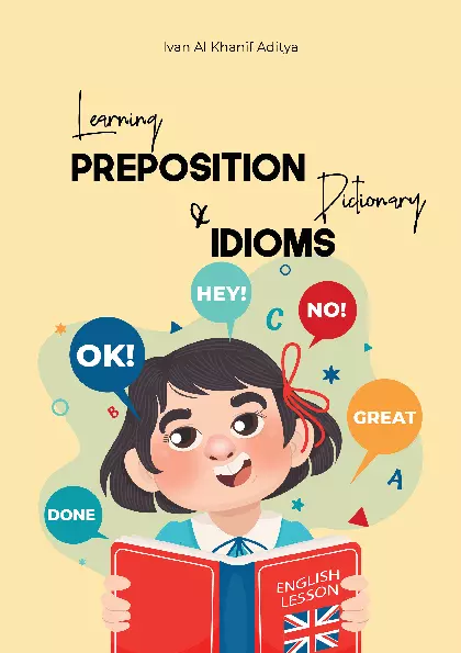 Learning preposition in English & idioms dictionary