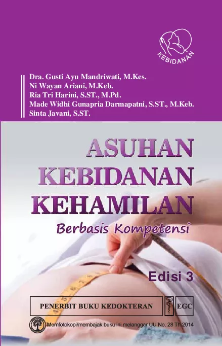 Asuhan Kebidanan Kehamilan Berbasis Kompetensi Edisi 3