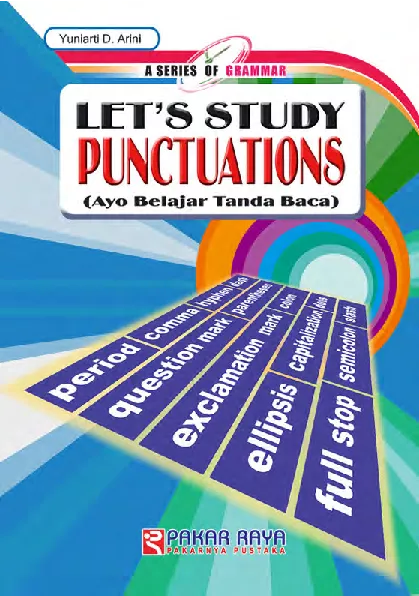 A Series Of Grammar Let'S Study Punctuations