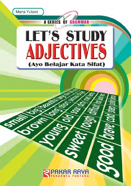 A Series Of Grammar Let'S Study Adjectives