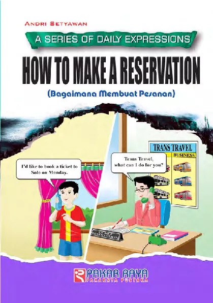 A Series Of Daily Expressions How To Make A Reservation