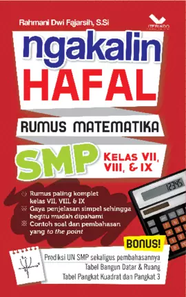 Ngakalin Hafal Rumus Matematika SMP Kelas VII, VIII, & IX