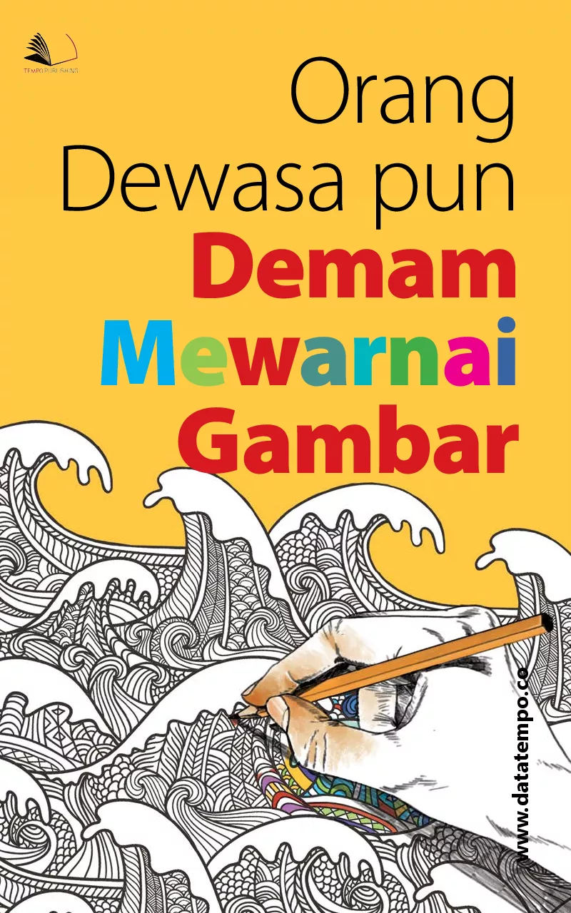 Orang Dewasa pun Demam Mewarnai Gambar