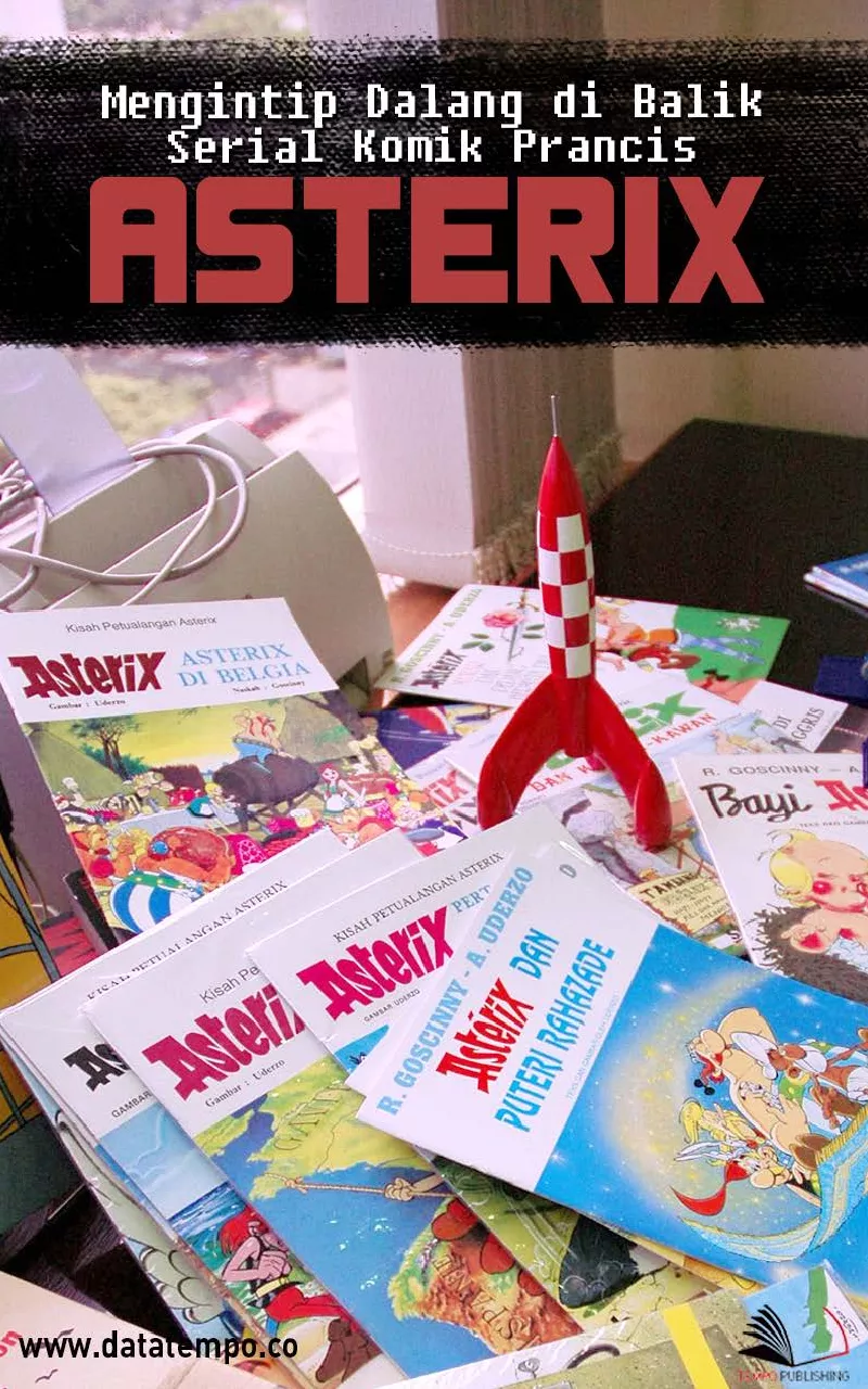 Mengintip Dalang di Balik Serial Komik Prancis, Asterix