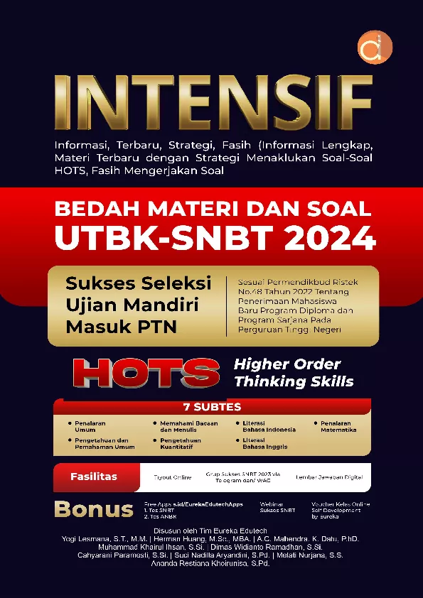 Intensif Bedah Materi dan Soal UTBK-SNBT 2024