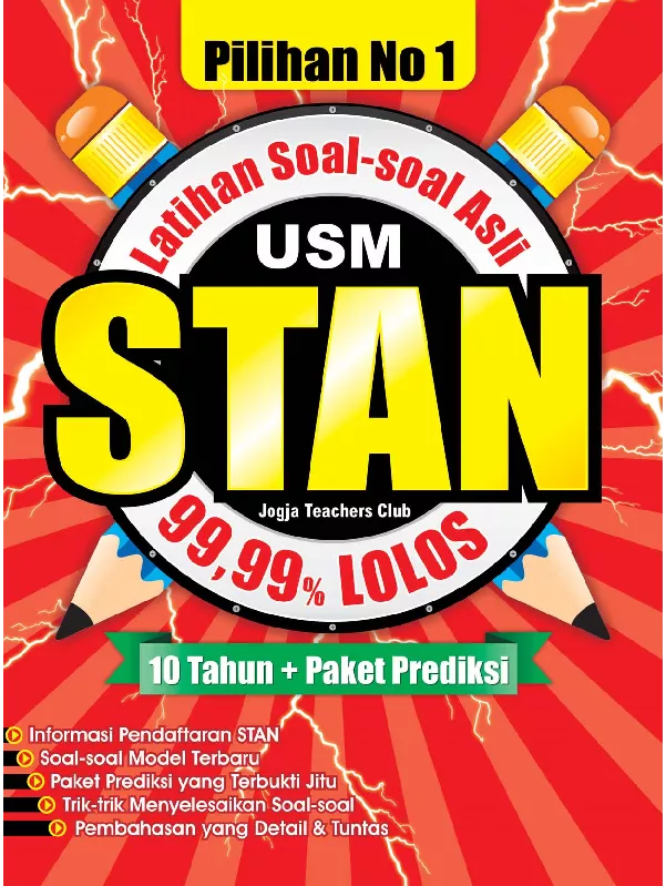 Latihan Soal-Soal Asli USM STAN 99,99% Lolos