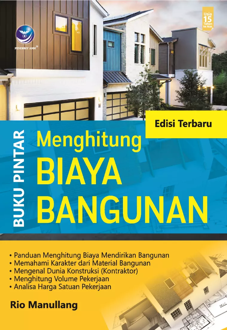 Buku Pintar Menghitung Biaya Bangunan, Edisi Terbaru