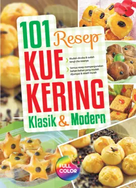 101 Resep Kue Kering Klasik & Modern (Full Color)