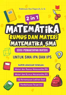 2 in 1 Matematika: Rumus dan Materi Matematika SMA untuk IPA & IPS 