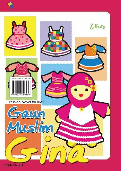 Fashion Novel for Kids: Gaun Muslim Gina