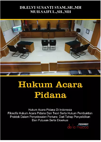 HUKUM ACARA PIDANA