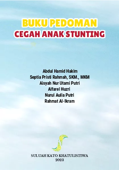 Buku Pedoman Cegah Anak Stunting