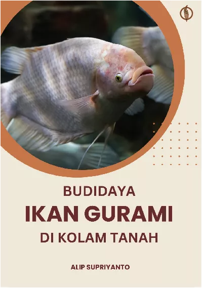 Budidaya Ikan Gurami di Kolam Tanah