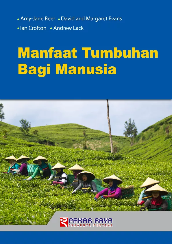 Manfaat Tumbuhan Bagi Manusia