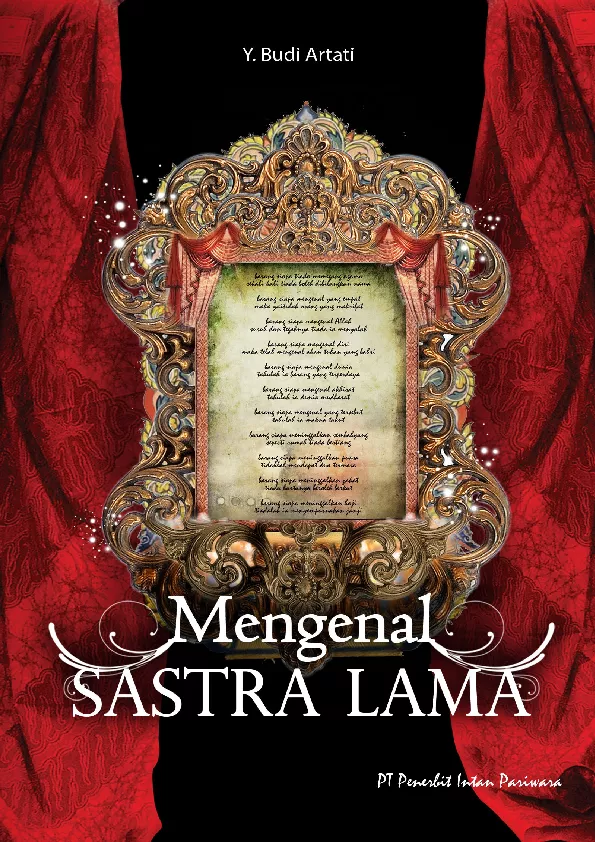 Mengenal Sastra Lama