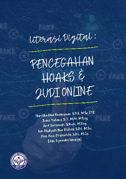 LITERASI DIGITAL: PENCEGAHAN HOAKS DAN JUDI ONLINE