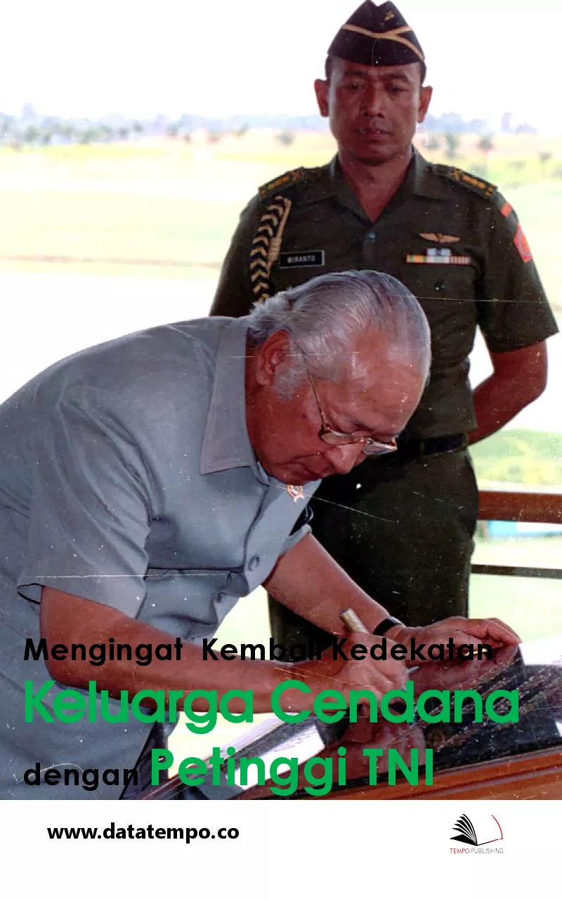 Mengingat Kembali Kedekatan Keluarga Cendana dengan Petinggi TNI