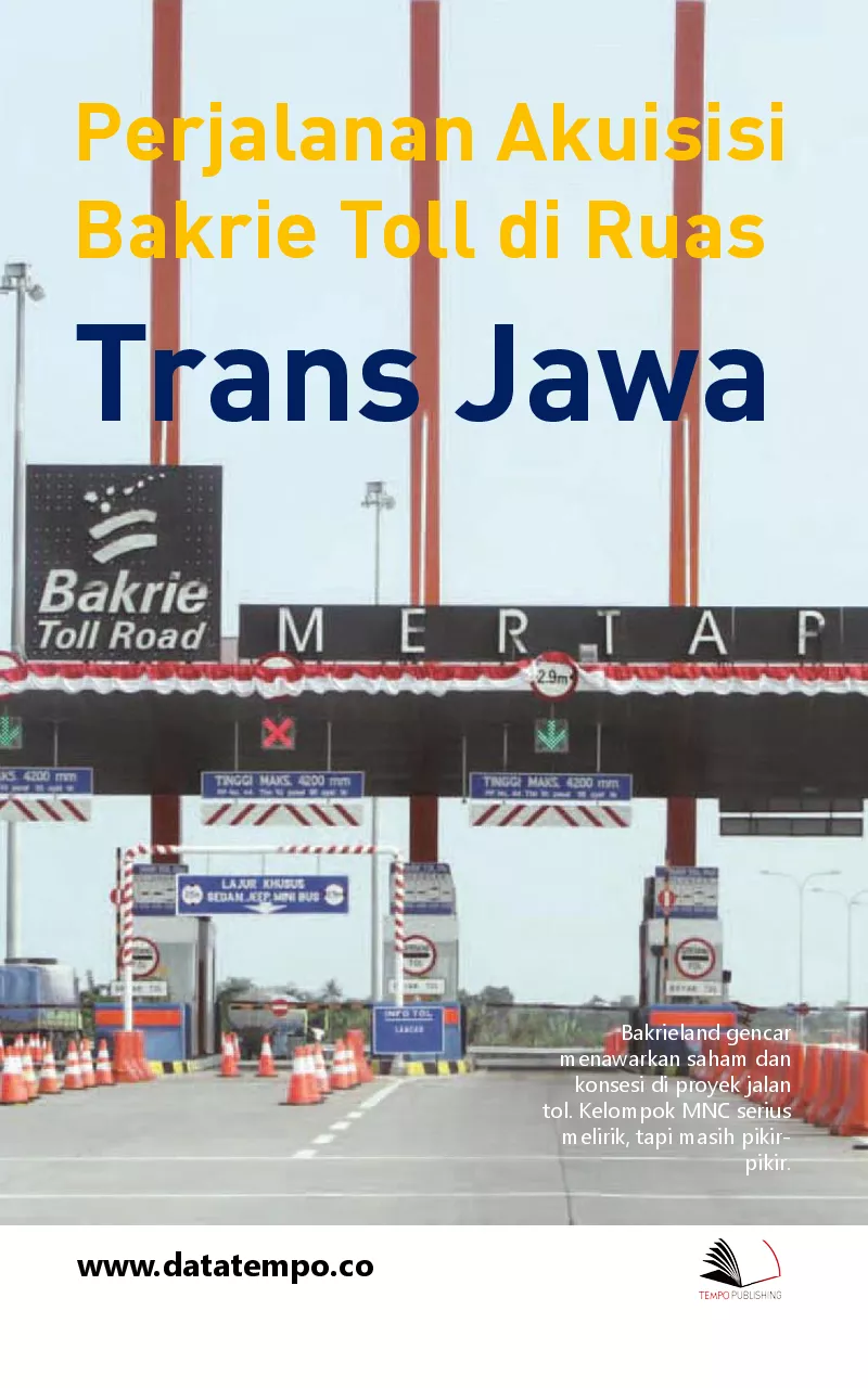 Perjalanan Akuisisi Bakrie Toll di Ruas Trans Jawa