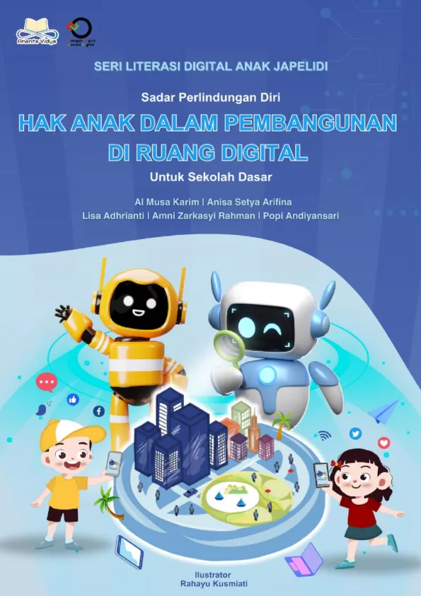 Sadar perlindungan diri : hak anak dalam pembangunan di ruang digital untuk sekolah dasar