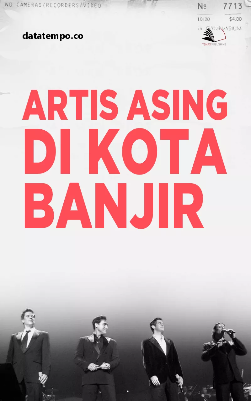 Artis Asing di Kota Banjir