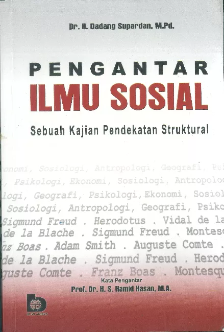 Pengantar Ilmu Sosial: Sebuah Kajian Pendekatan Struktural