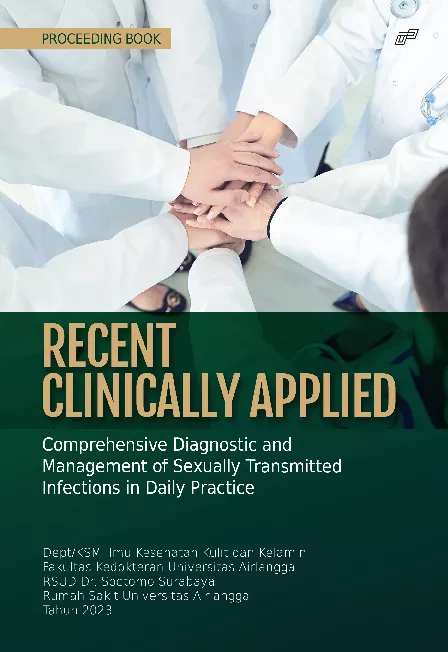 PROCEEDING BOOK RECENT CLINICALLY APPLIED: Comprehensive Diagnostic And Management of Sexually Transmitted Infections In Daily Practice