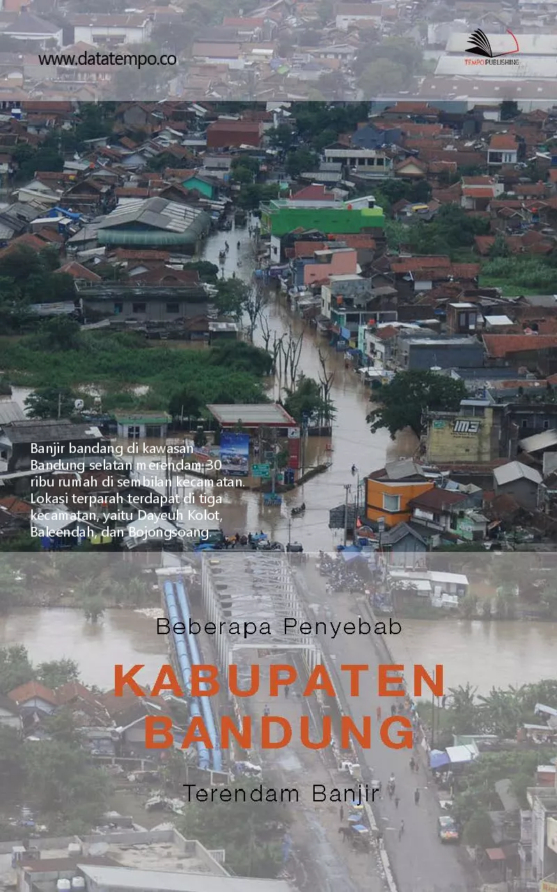 Beberapa penyebab Kabupaten Bandung terendam banjir