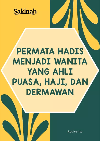 Permata Hadis Menjadi Wanita Yang Ahli Puasa, Haji, Dan Dermawan