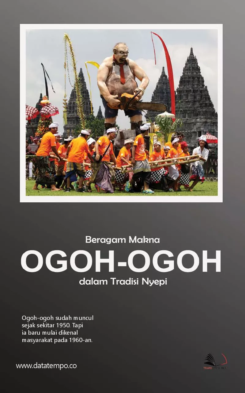 Beragam makna ogoh-ogoh dalam tradisi nyepi