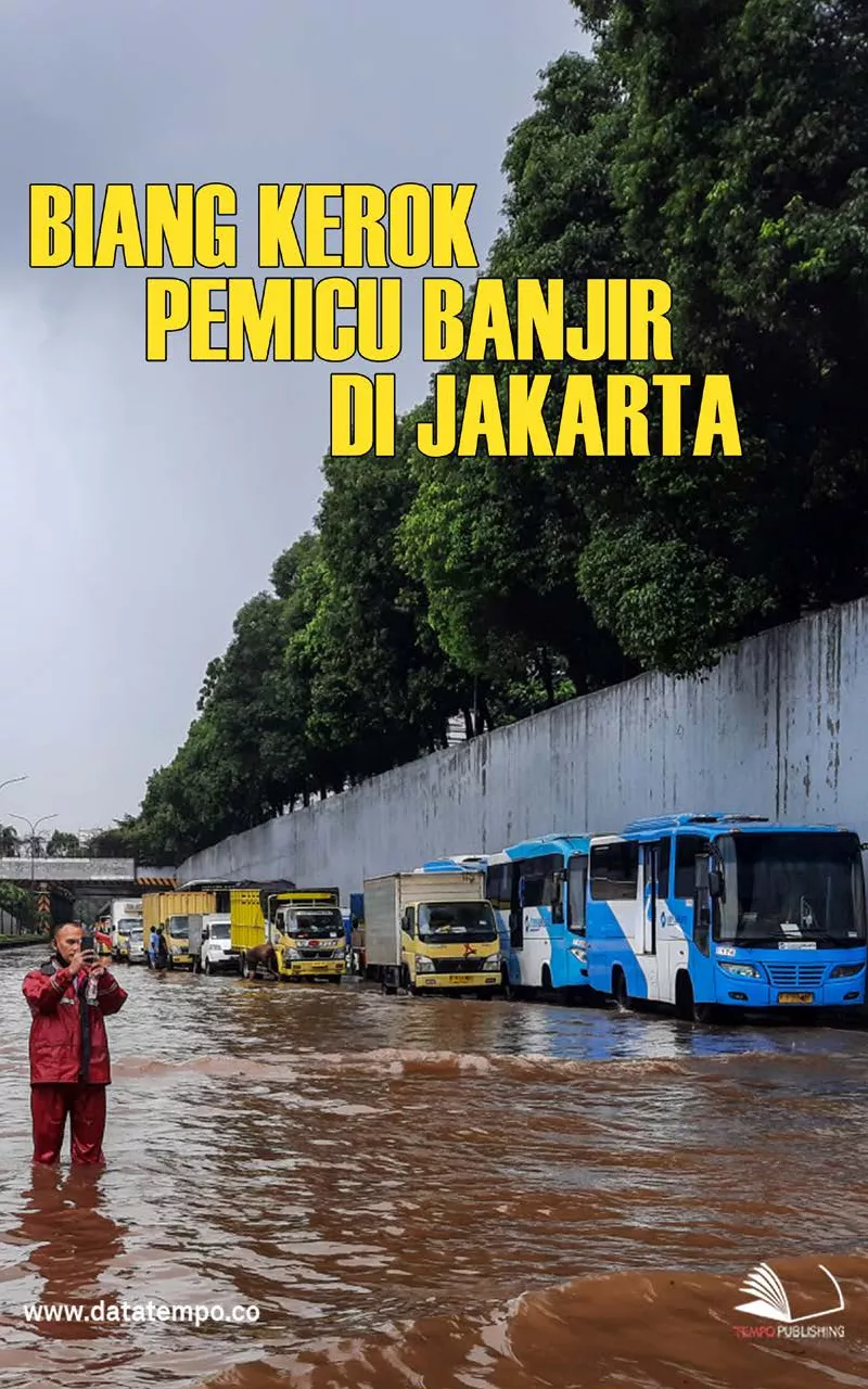 Biang kerok pemicu banjir di Jakarta