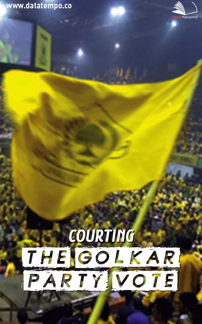 Courting the Golkar party vote