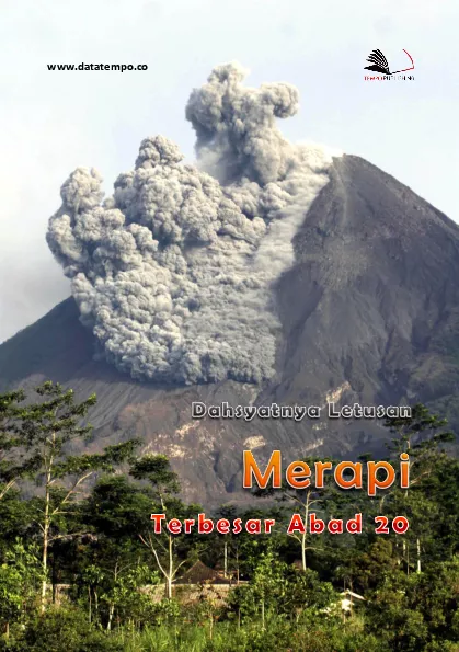 Dahsyatnya Letusan Merapi Terbesar Abad 20