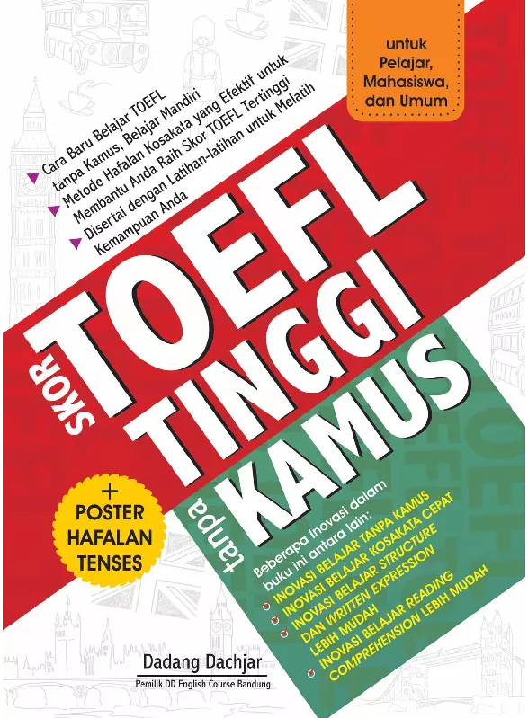 Skor TOEFL Tinggi Tanpa Kamus