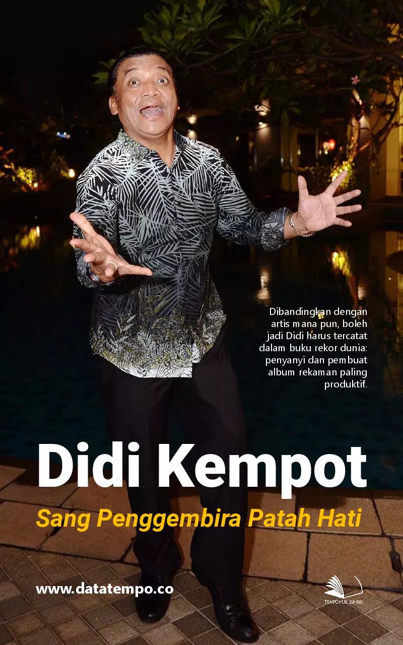 Didi Kempot sang penggembira patah hati