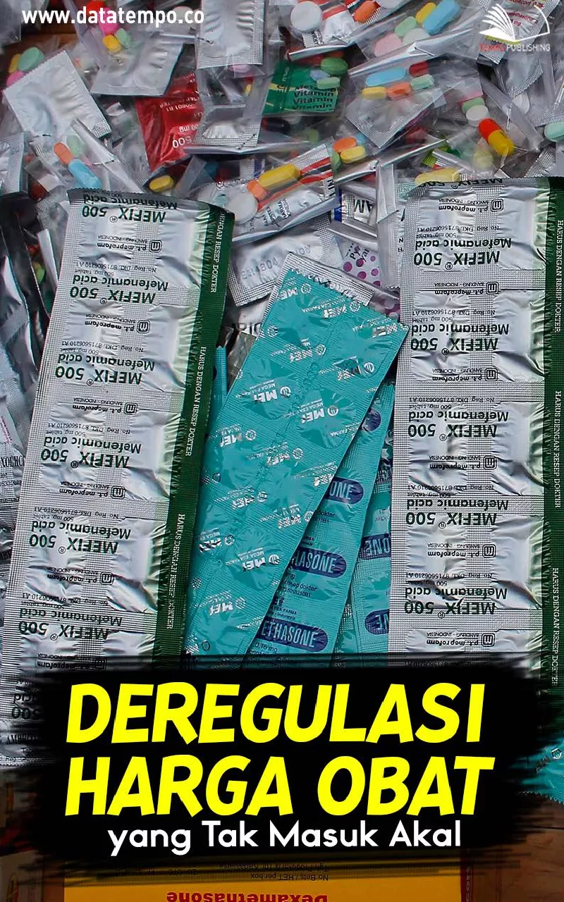 Deregulasi harga obat yang tak masuk akal