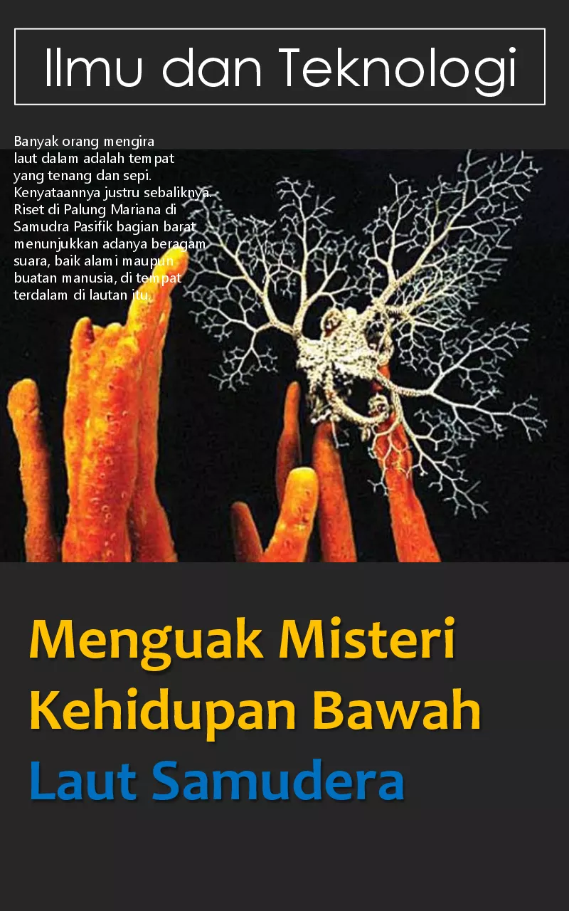 Ilmu dan Teknologi : Menguak Misteri Kehidupan Bawah Laut Samudera