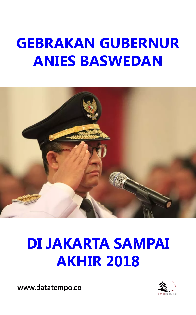 Gebrakan Gubernur Anies Baswedan di Jakarta sampai Akhir 2018