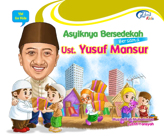 Asyiknya bersedekah bersama Ust. Yusuf Mansur