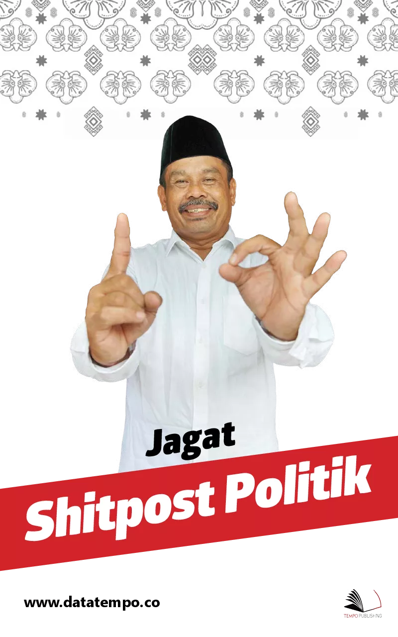 Jagat shitpost politik pengundang tawa