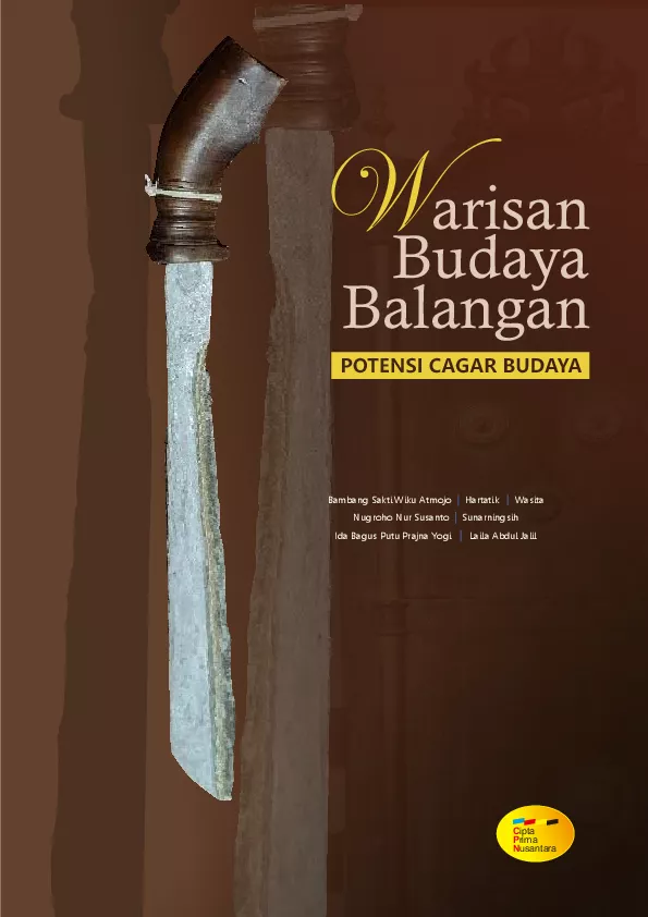 Warisan budaya Balangan : potensi cagar budaya