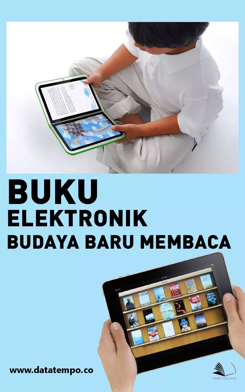 Buku elektronik, budaya baru membaca