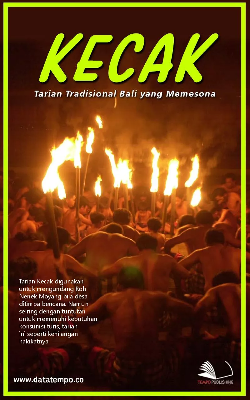 Kecak tarian tradisional Bali yang memesona