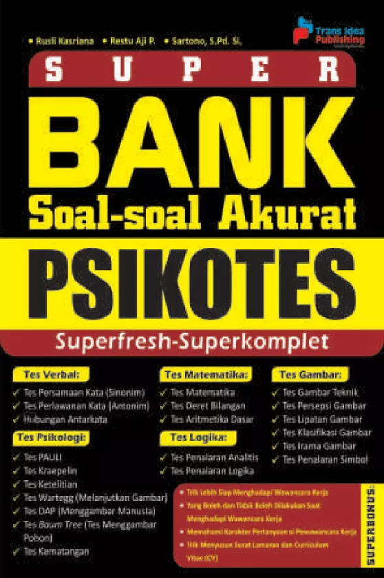 Super Bank Soal-Soal Akurat Psikotest 