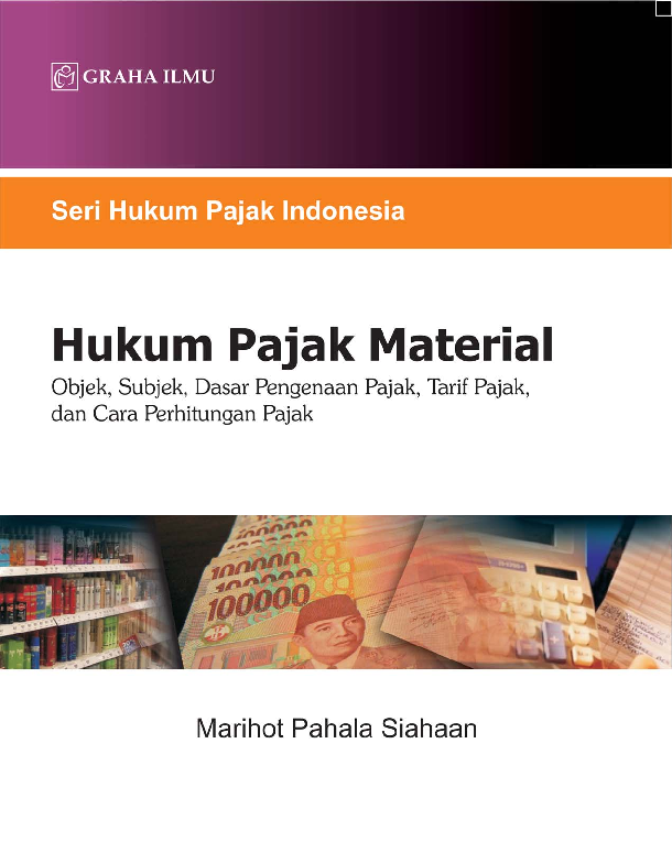 Cover Buku Hukum Pajak Material Adalah